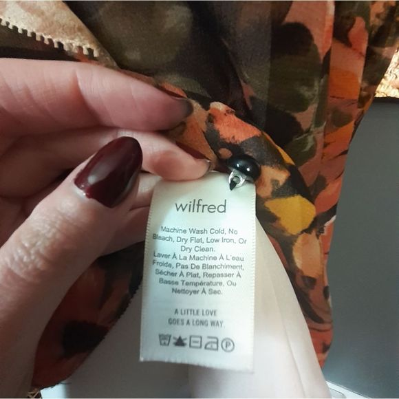Aritzia Wilfred Bernadette Floral Mini Dress - Picture 9 of 13